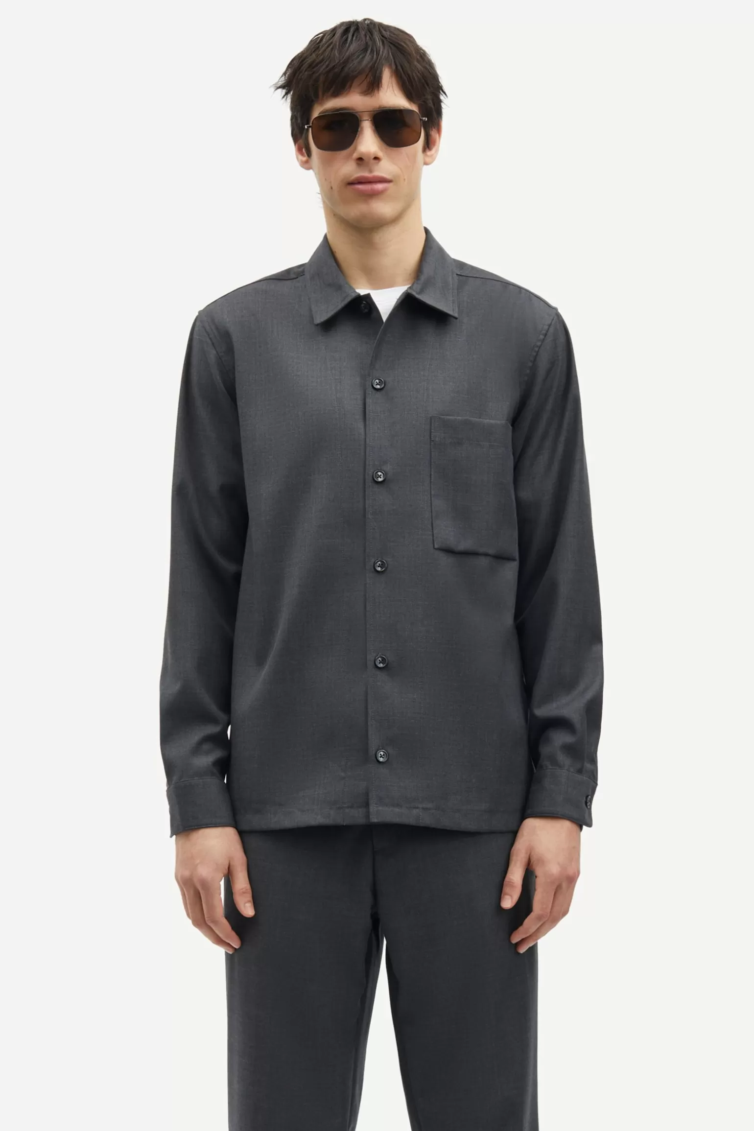 Samsøe Samsøe Skjorter*SADAMON GO OVERSHIRT 15350