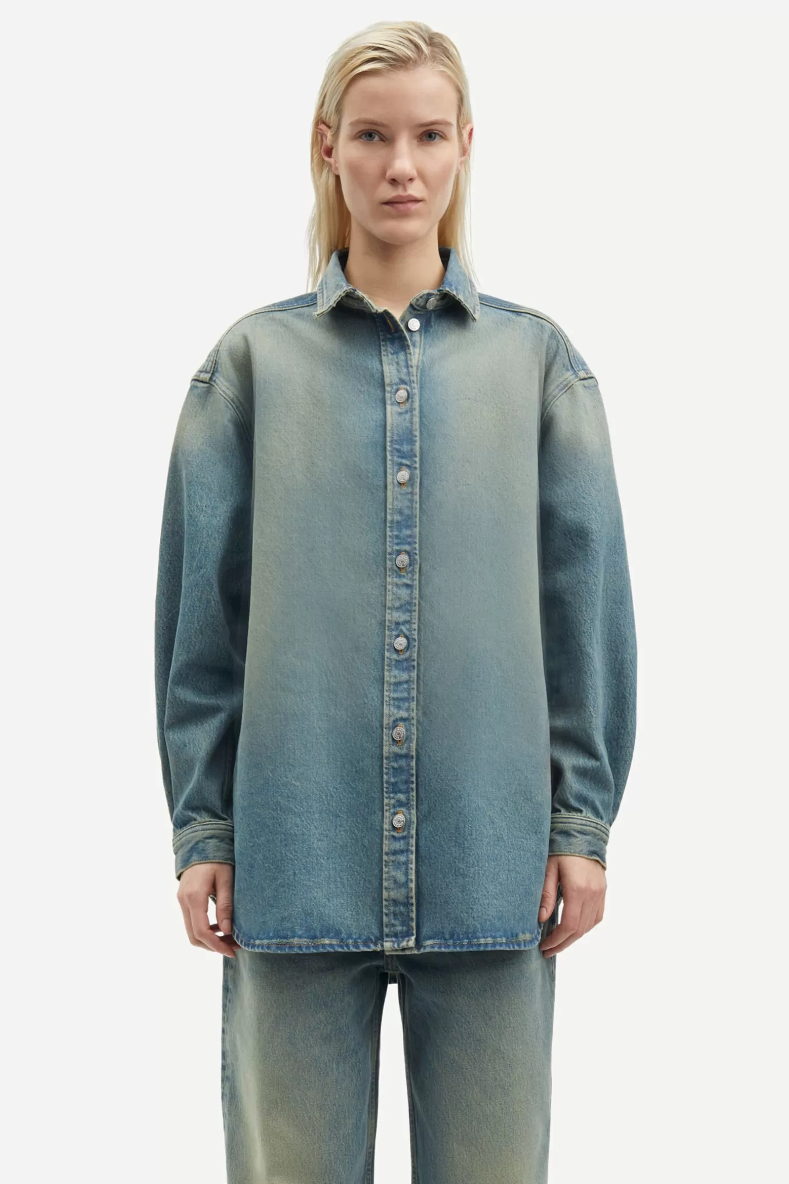 Dame Samsøe Samsøe Skjorter & Bluser | Matchende Sæt*SALEA OVERSHIRT 14144