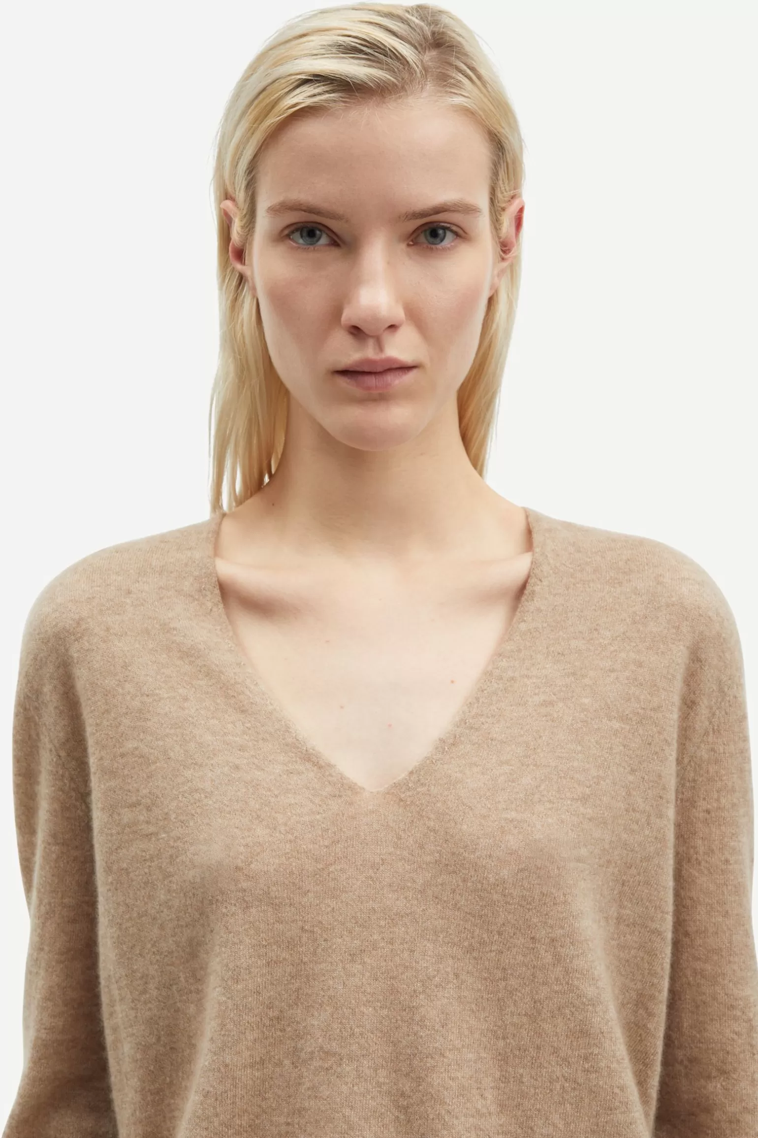 Dame Samsøe Samsøe Strik*SALOREA V-NECK SWEATER 15336